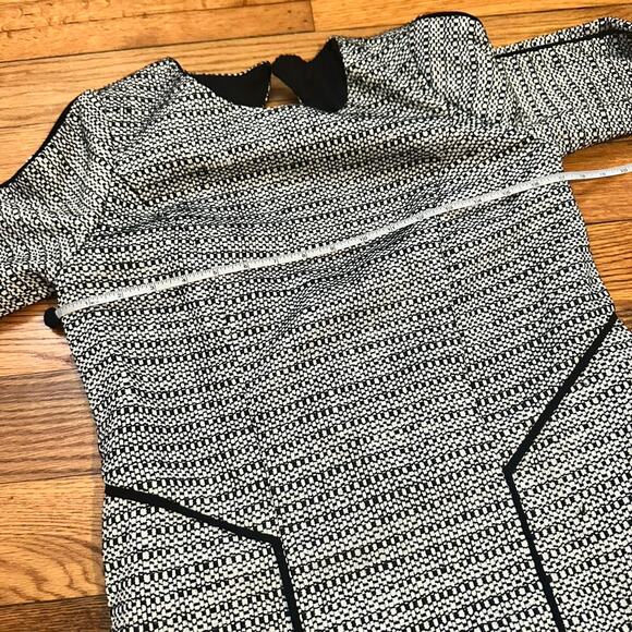 Sam edelman black white tweed dress - Picture 5 of 6